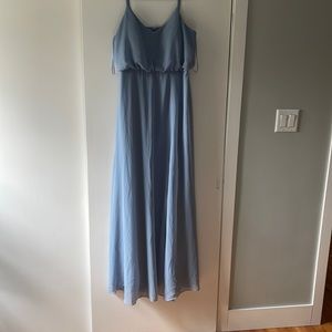 Birdy Grey - Gwennie Dress - Chiffon in Dusty Blue size XL